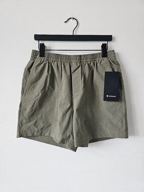 NWT LULULEMON BALF Bay Leaf Green Bowline Shorts 5" VersaTwill LL Men's XL